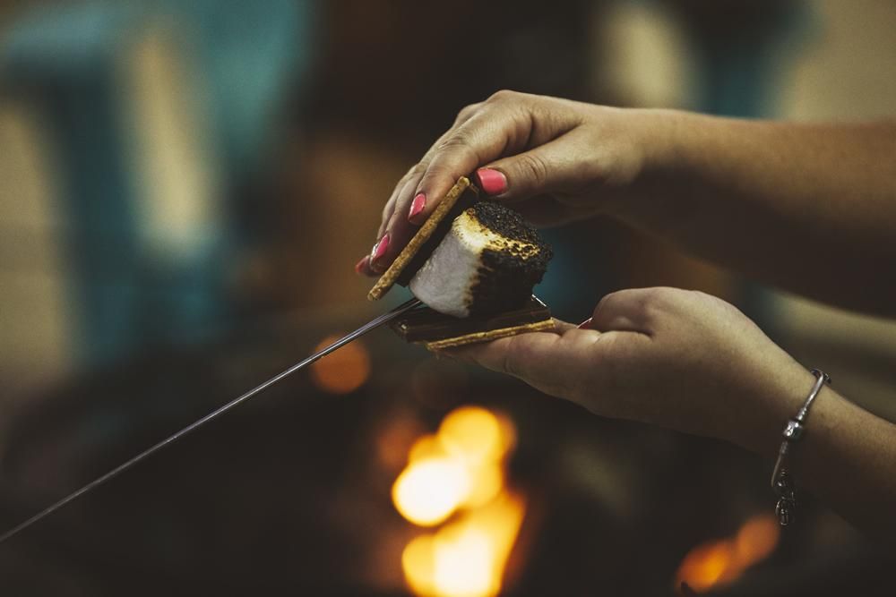 Guests relaxing on the swim beach at Velocity Island Park