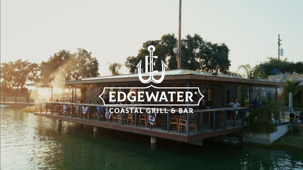 Costa Fuego lakefront restaurant at Velocity Island Park